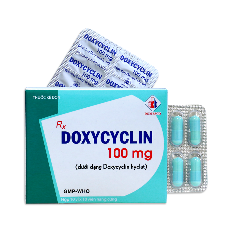 Thuốc uống chữa viêm phụ khoa - Doxycyclin 