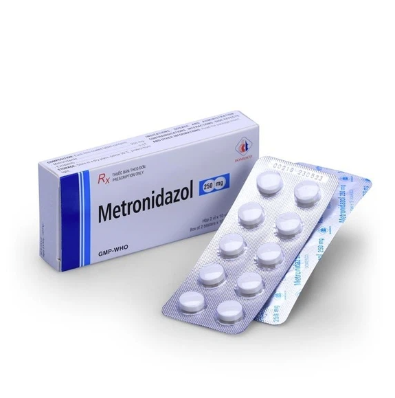 Thuốc điều trị bệnh viêm nhiễm phụ khoa - Metronidazole