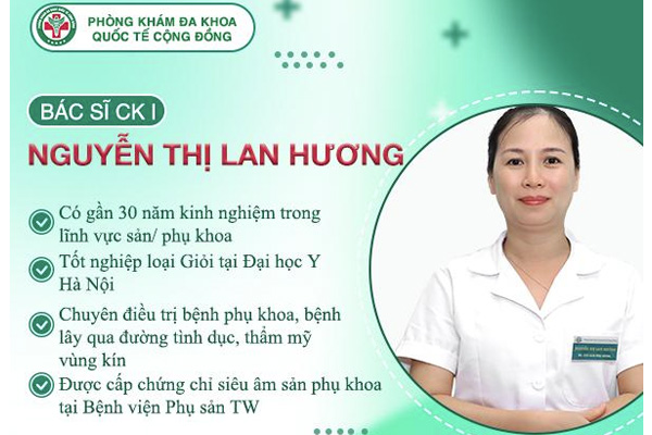 Phụ nữ bị lạc nội mạc tử cung liên hệ ngay Bác sĩ Nguyễn Thị Lan Hương